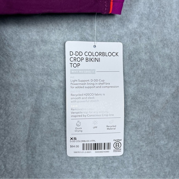 Athleta Purple Sports Bra - Picture 9 of 10